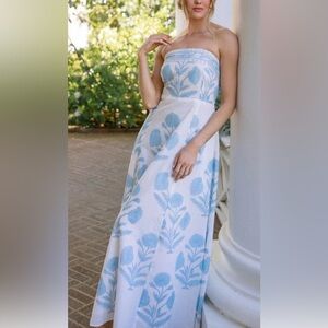 Sue Sarton Block Print Drrss